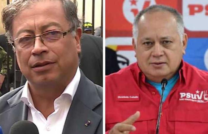 El presidente Gustavo Petro puso en su lugar a Diosdado Cabello, quien pidió extraditar a Venezuela a los opositores que están en Colombia