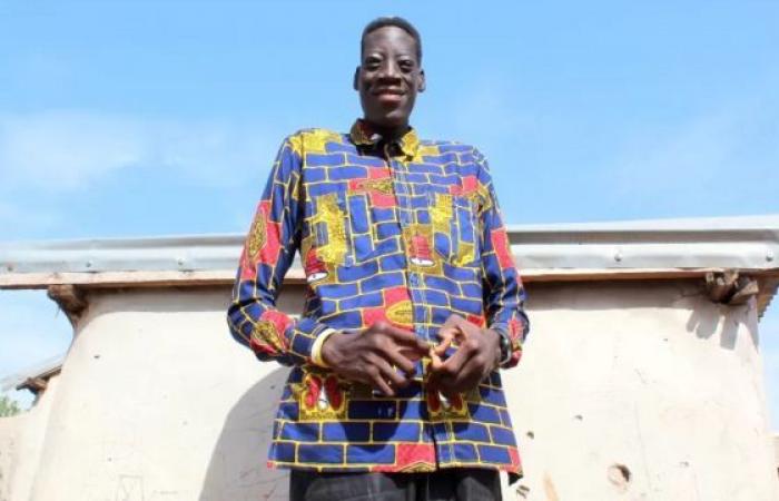 Awuche, el ghanés que sería el hombre más alto del mundo