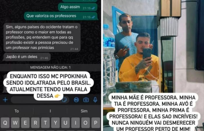 Thomaz Costa ataca a Pipokinha tras polémica de docentes